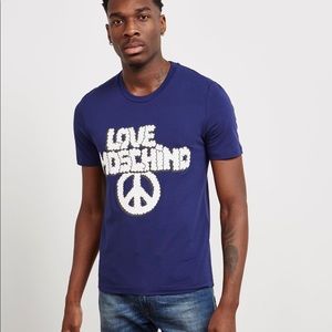 Grey Moschino Tee Shirt